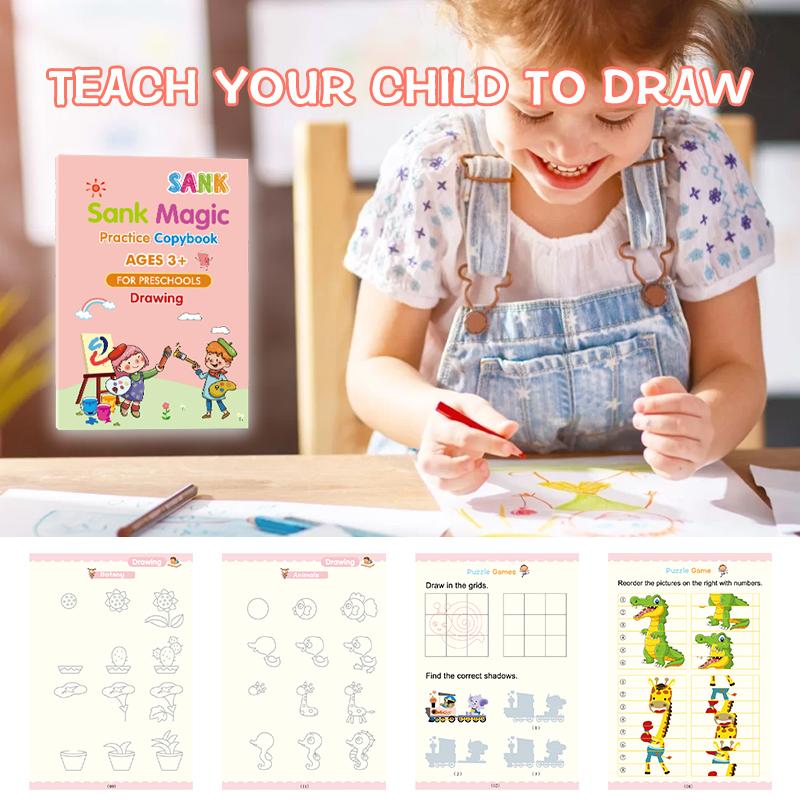 Pre-Sale>>Sank®Magic Practice Copybook