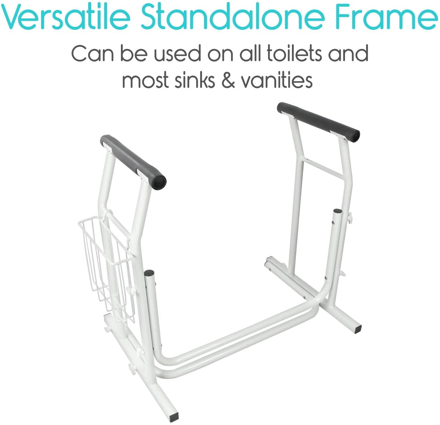 Stand Alone Toilet Rail
