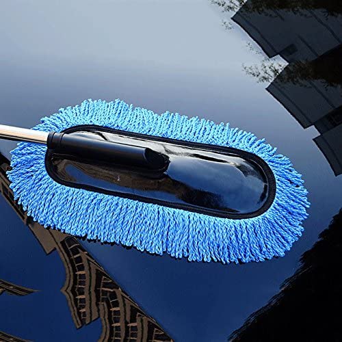 AutoSleek™ Long-handle Car Wash Mop and Cleaner for Cleaner, Sleeker, Shinier Cars
