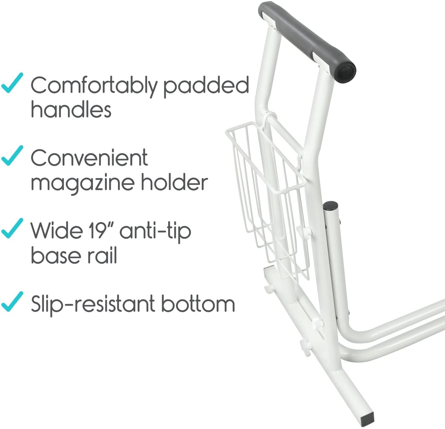 Stand Alone Toilet Rail