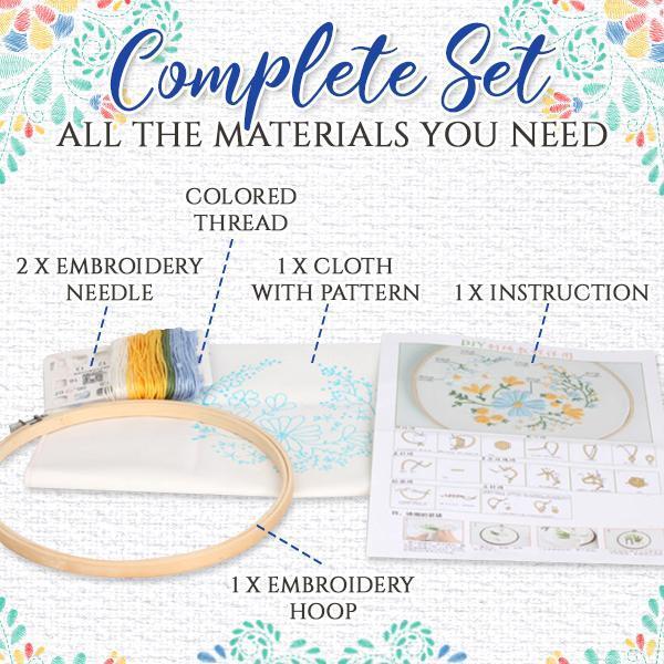 Floret Garden Embroidery Kit