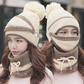 Gogolot 3PCS Women Winter Scarf Set
