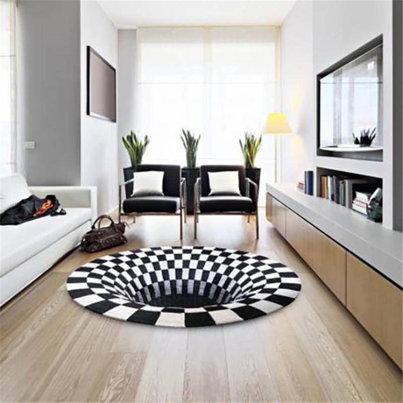 50% OFF-Vortex Illusion Rug