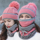 Gogolot 3PCS Women Winter Scarf Set