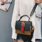 Vintage Female Designer Women Handbag PU Leather Women Shoulder Bag Panelled Cover Ladies Crossbody Bag Feminina Bolsas
