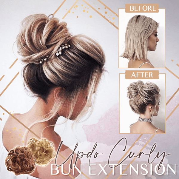 Updo Curly Bun Extension