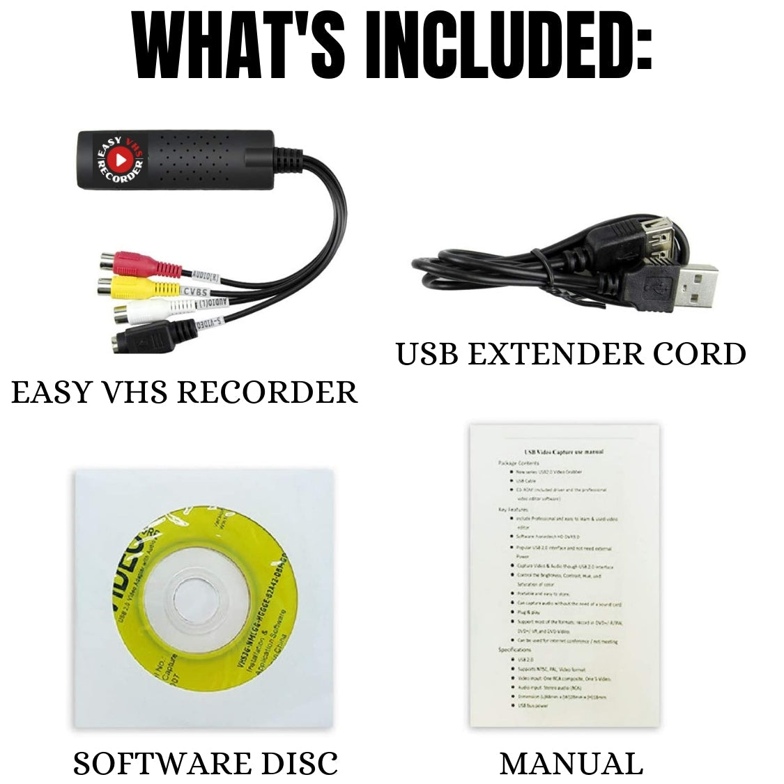 The Easy VHS Tape Recorder