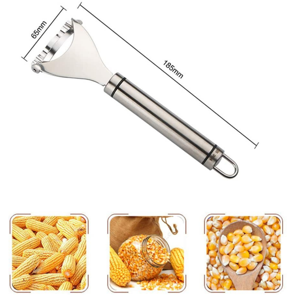 Premium Stainless Steel Corn Slicer Peeler
