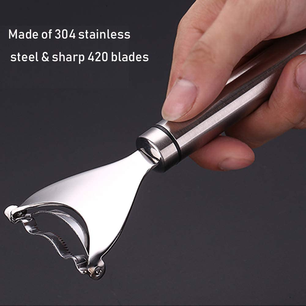 Premium Stainless Steel Corn Slicer Peeler