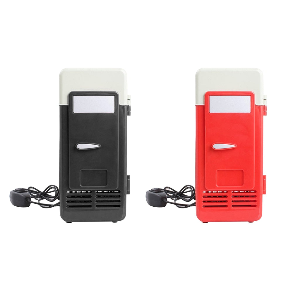 Desktop USB Mini Fridge  Cooler Warmer Refrigerator