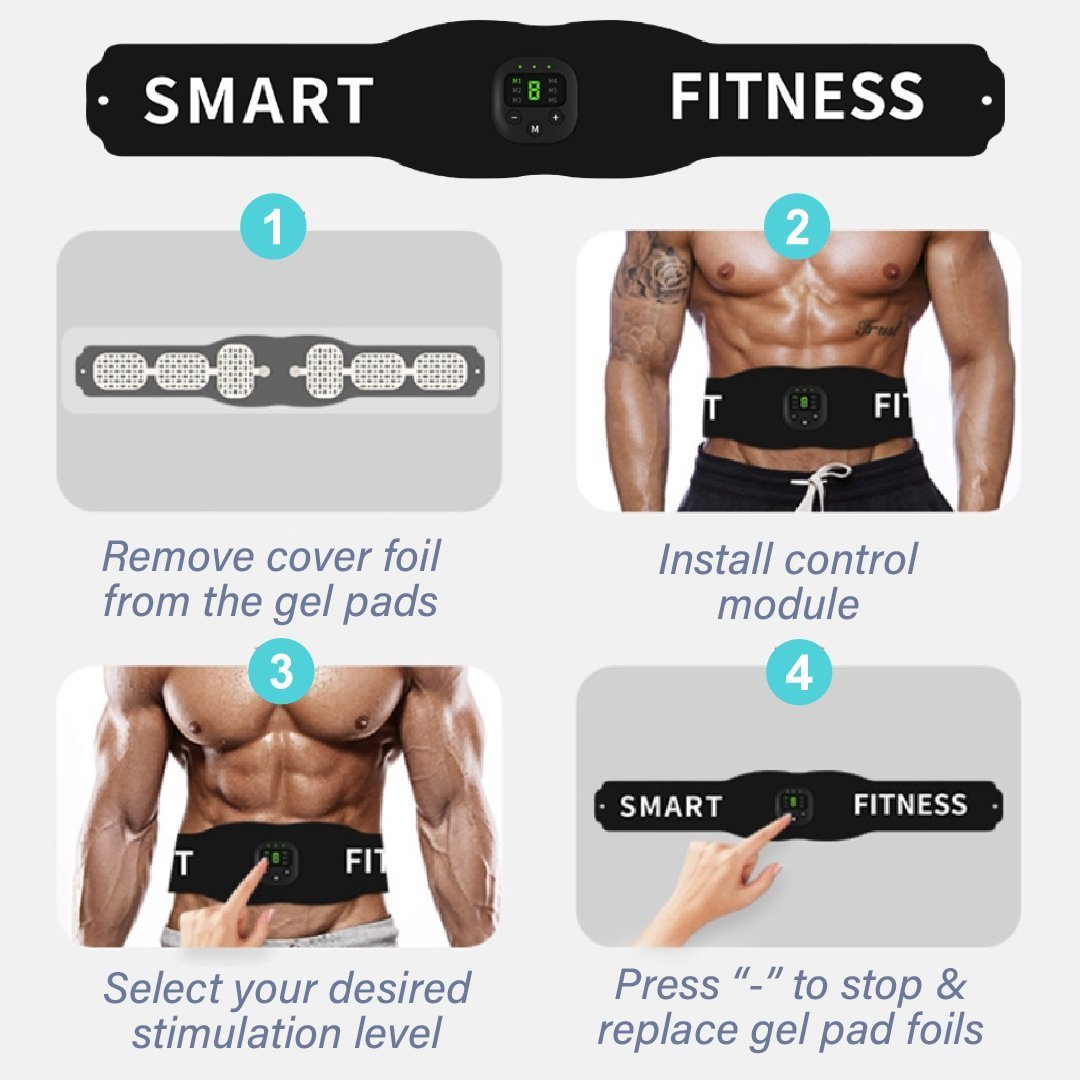 SmartFitness™ Fat & Cellulite Reduction EMS Belt