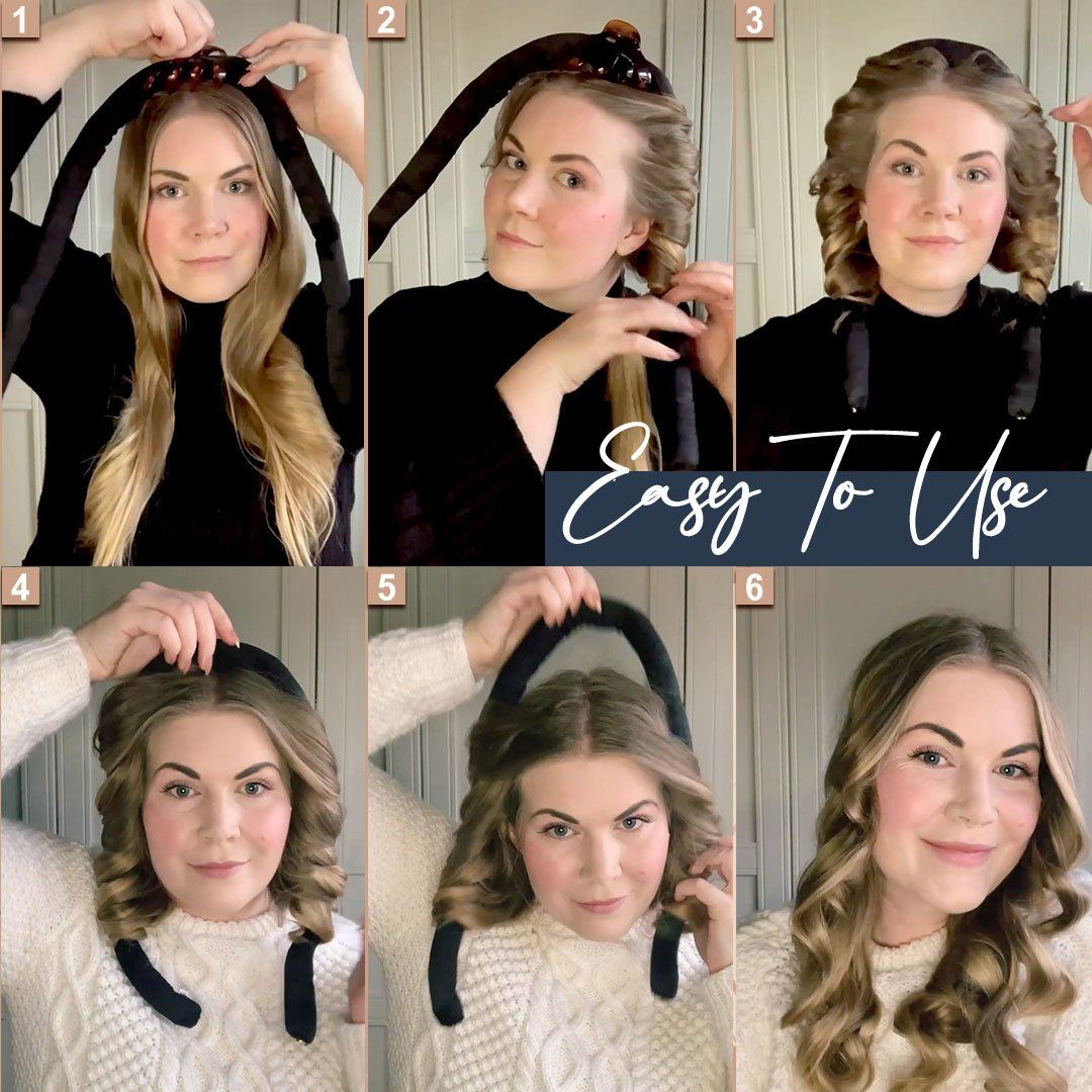 CurlsUP™ Heatless Hair Curling Wrap Kit