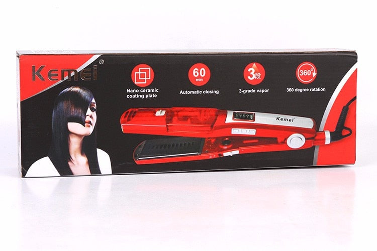 Steam Hair Straightening Flat Iron Hair Styling Tools