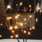 Led twig lights holiday lights branches Christmas ornaments