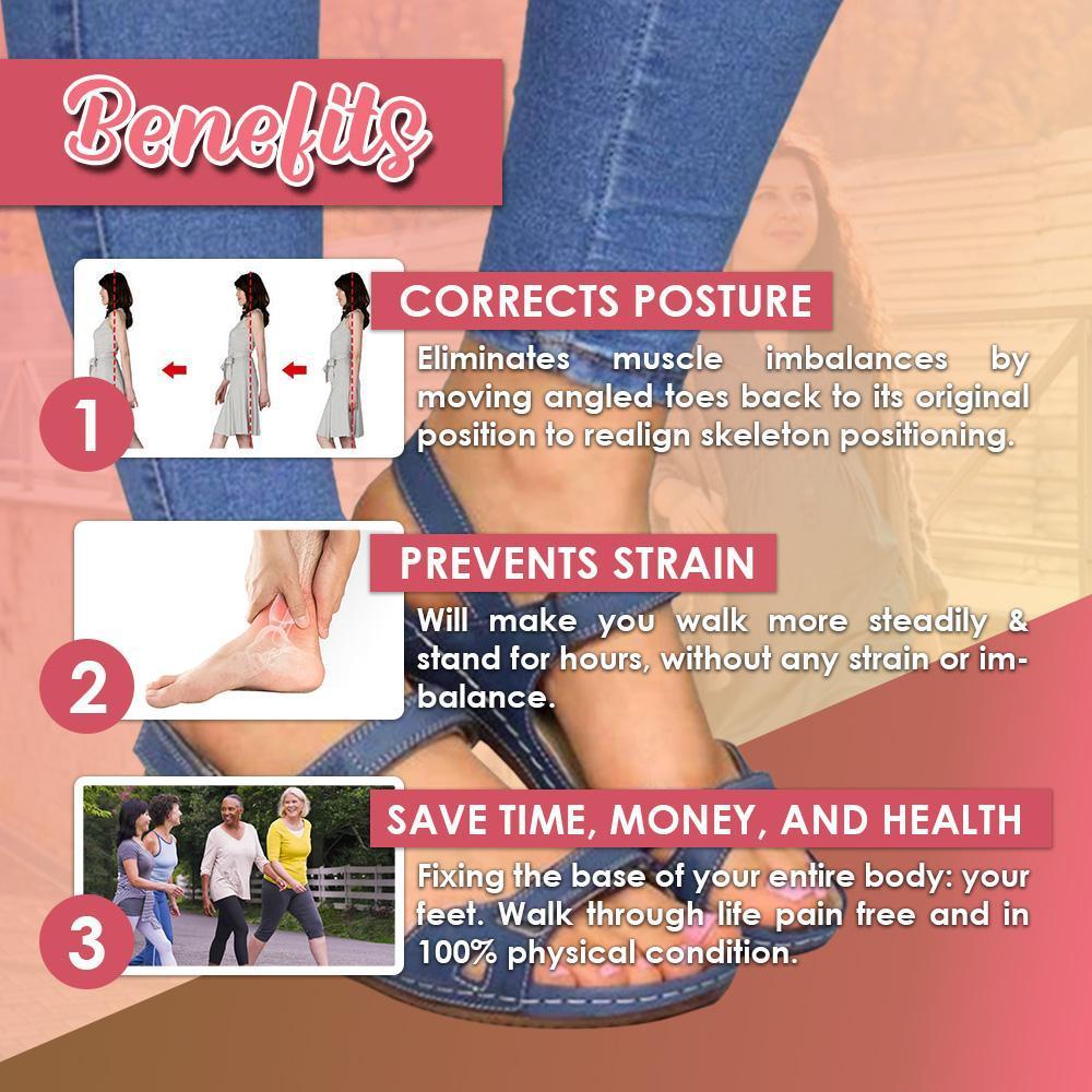 ⭐$19.99 Last 2DAYS⭐Premium Orthopaedic Open Toe Sandals - 2020 MODEL