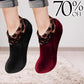 Maggie Stretch Indoor Cushioned Non Slip Grip Thermal Socks for Elderly, Hospital, Yoga & Home