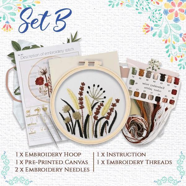 Floret Garden Embroidery Kit
