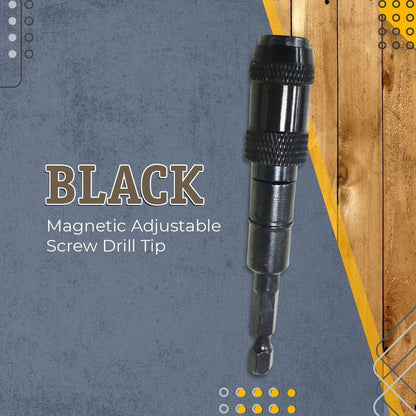 Magnetic Adjustable Screw Drill Tip