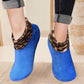 Maggie Stretch Indoor Cushioned Non Slip Grip Thermal Socks for Elderly, Hospital, Yoga & Home