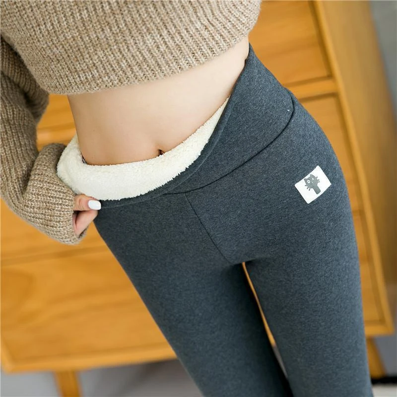【Buy 2 Free Shipping】SUPER THICK CASHMERE WOOL LEGGINGS