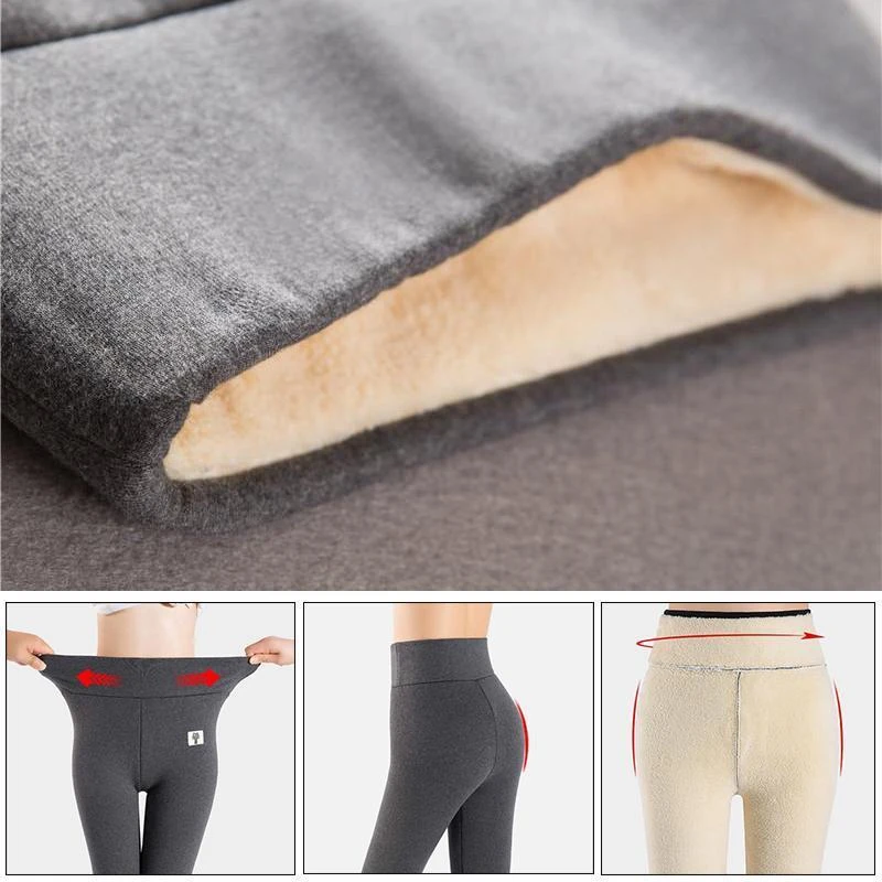 【Buy 2 Free Shipping】SUPER THICK CASHMERE WOOL LEGGINGS