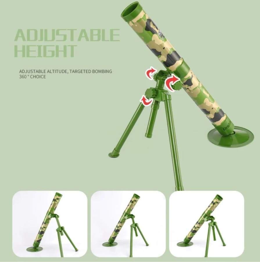 Simulation Rocket Shooting Mortar Toy