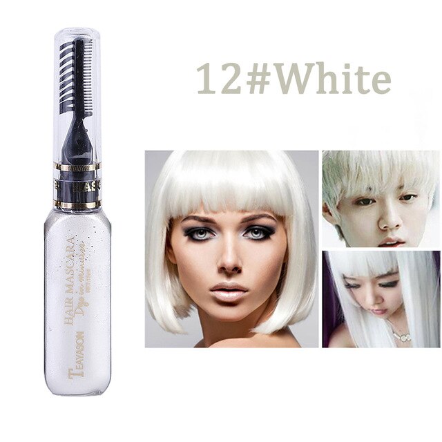 New Fashion Hair Color Cream 13 Colors Hair Color DIY Temporary Hair Dye