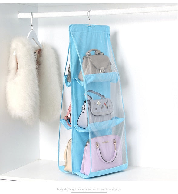 Bag 3 Layers Folding Shelf Bag Purse