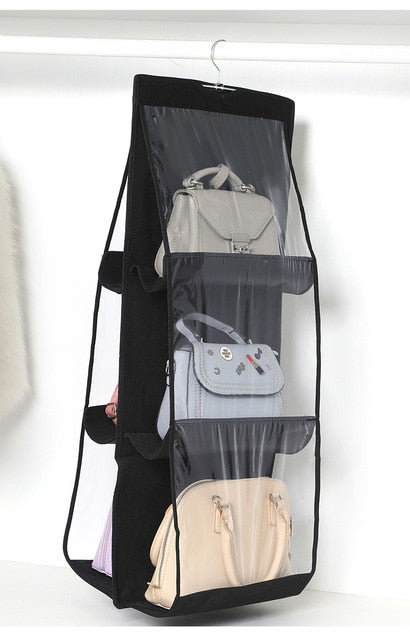 Bag 3 Layers Folding Shelf Bag Purse