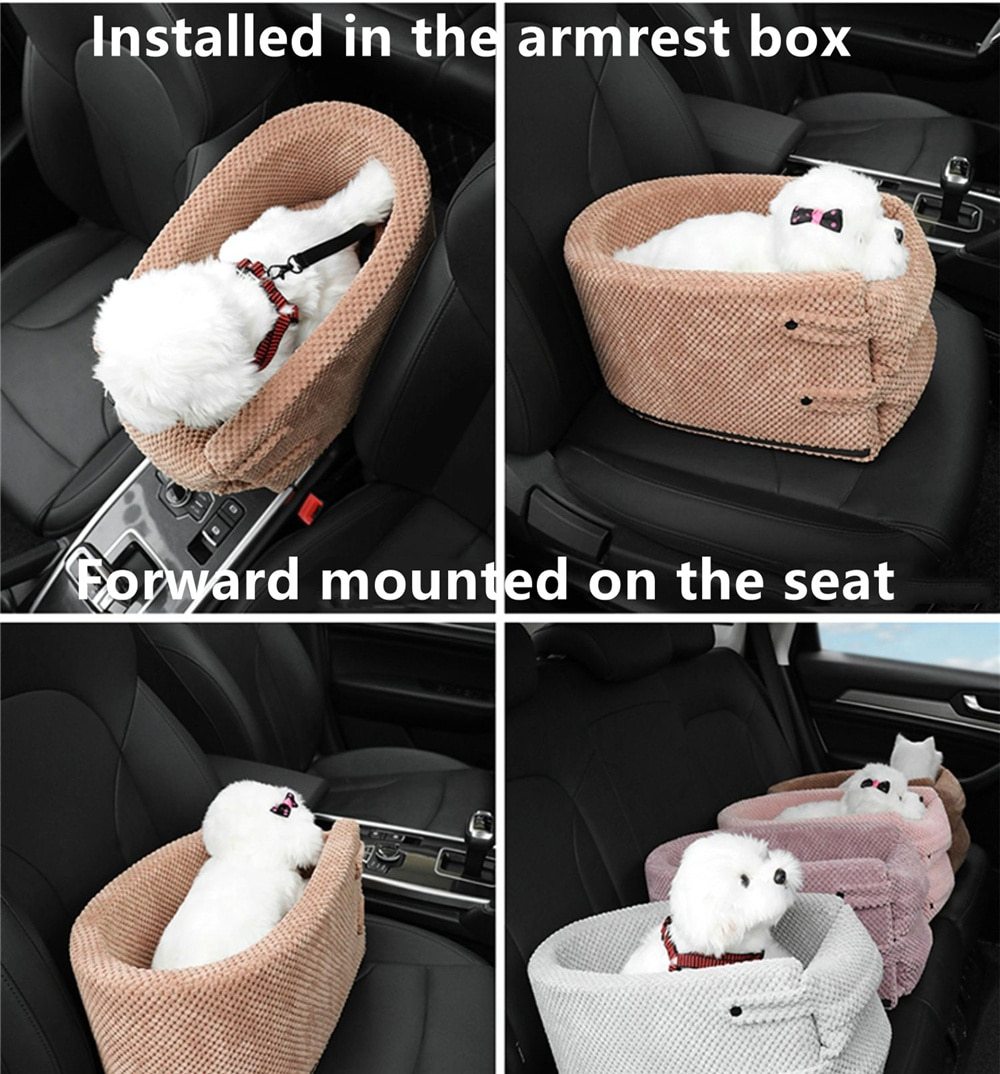 Car Armrest Pet Safety Seat