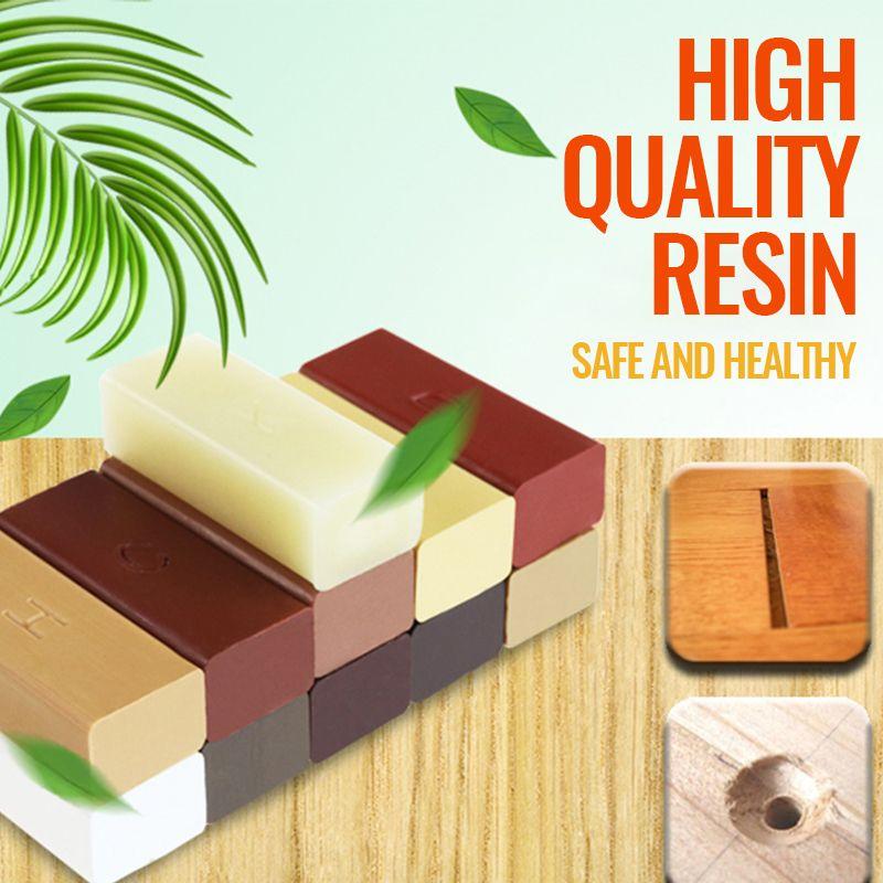 DIY Manual Floor Furniture Repair Kit Consumables Scratch Repair Tool Set For Homes Wooden Floors Furniture Scratch Wax-Fille