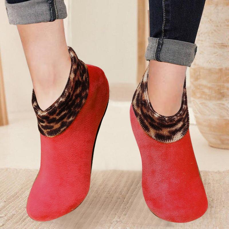 Maggie Stretch Indoor Cushioned Non Slip Grip Thermal Socks for Elderly, Hospital, Yoga & Home